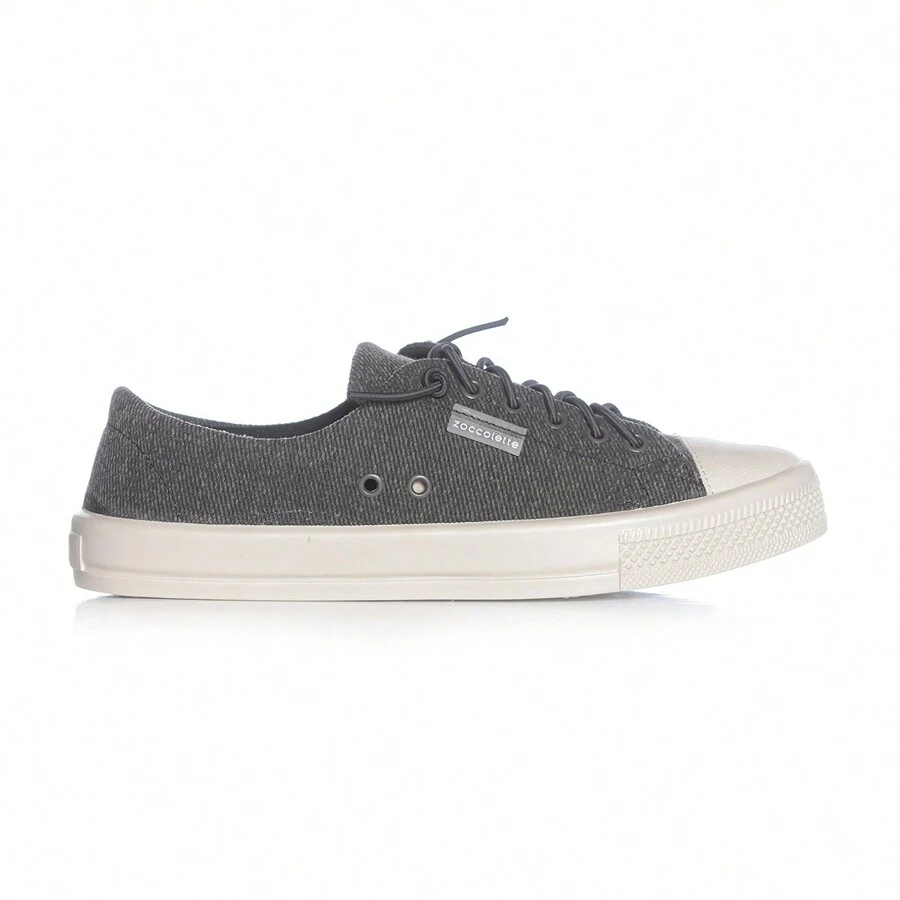 Practical Sneakers For Everyday Use, Comfortable Elastic Fit For Women - 黑色 - 查看 1