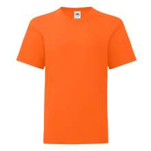 Fruit of the Loom Childrens/Kids Iconic 150 T-Shirt (Orange) - Orange - View 1