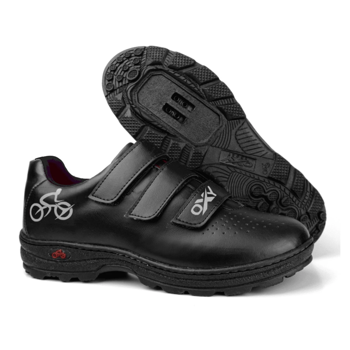 Men Cycling Shoes - Negro - Ver 1