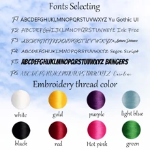 Personalised Scarf, Luxury Embroidered Soft Touch With Tassel Trim, Stocking Filler, Gifts For Her, Christmas Gift Idea For Mum Nan Daughter - Embroidered Scarf - View 8