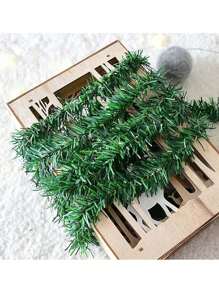 1 vòng hoa Giáng sinh bằng dây leo nhân tạo dài 5,5m/18ft, dây ruy băng dây leo xanh giả cho tiệc sinh nhật, đồ trang trí trung tâm tiệc cưới, đồ trang trí lan can cầu thang, gói quà Giáng sinh, Giáng sinh - Nhiều màu - Xem 4