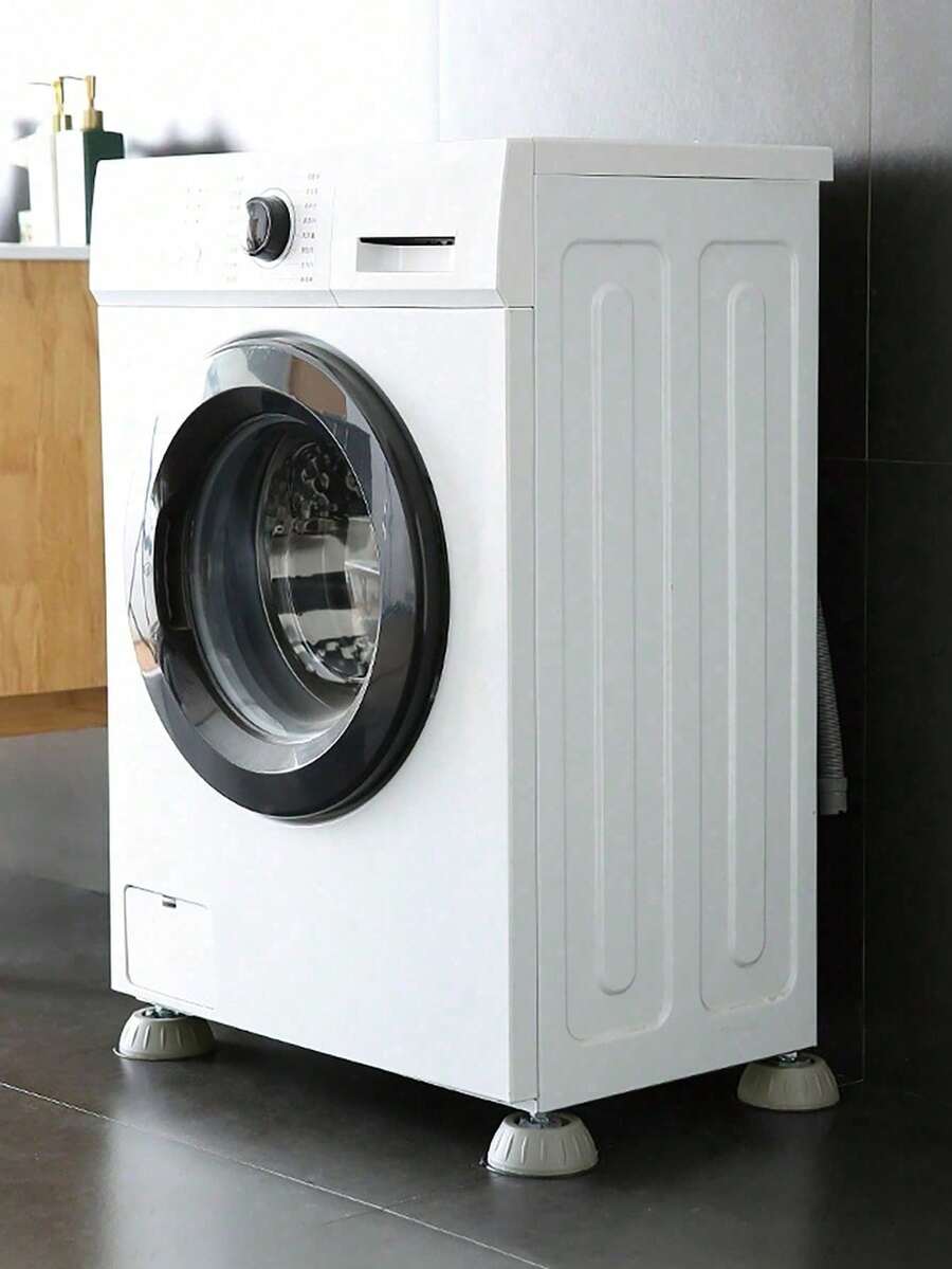 4pcsShock Pads, Washing Machine And Dryer Bases, Noise Reduction