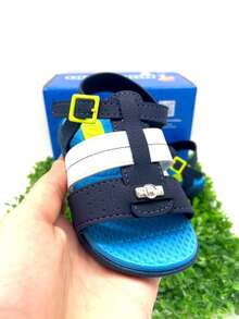 Molekinho Children's Papete Sandals For Boys, Casual And Comfortable - 青碧色 - 查看 2