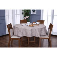 Round Tablecloth 6 Or 8 Seats 2.20m Diameter Premium - 型號02 - 查看 2