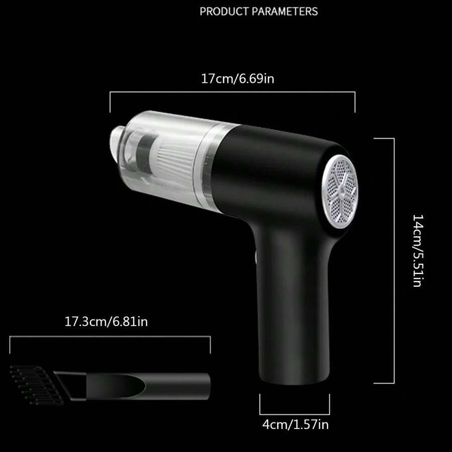 SUANGLNG High Power Wireless Cordless Handheld Vacuum Cleaner For Car