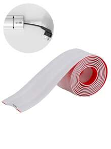 Cinta Protectora Y Organizadora De Cables Adherible 3 Metros - Blanco - Ver 2