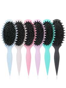 Curl Defining Brush,Curl Define Styling Brush,Shaping And Defining Curls For Women To Reduce Pulling And Curl Separation - Multicolor - View 3