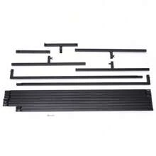 ZhdnBhnos LINSIE 婚礼/万圣节拱门现代矩形婚礼/万圣节背景支架气球拱门框架花环环中心装饰几何锻铁婚礼/万圣节背景（黑色）送给家人和朋友的最佳礼物圣诞快乐派对礼物房间装饰新娘 - 黑色 - 查看 9