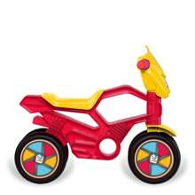 Balance Bike Motorcycle No Pedal Tricycle 4 Wheels Walker Totokross - 紅色 - 查看 2
