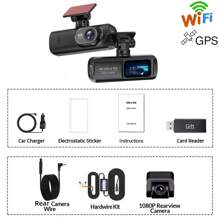 E-ACE 行车记录仪 UHD 4K 车载摄像头夜视带 GPS WiFi 24 小时停车循环记录 4K 前置和 1080P 后置双镜头 - Only DVR B57P - 查看 7