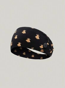 Nurse Headbands With Buttons, Face Cover Holder, Reduce Ear Pain, Elastic Hair Bands For Women Nursing Healthcare Worker - Multicolor - View 11