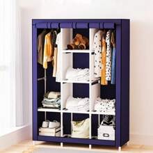 Closet Armable Ropero Rack Guardaropa Recamara Organización, Bonito, Práctico Y Resistente. Armario Plegable Organizador de Ropa - Multicolor - Ver 4