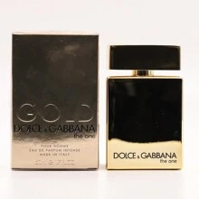 Dolce & Gabbana THE ONE FOR MEN GOLD EAU DE PARFUM INTENSE PARFUM POUR HOMMES FAMILLE OLFACTIVE : BOISÉ/ÉPICÉ