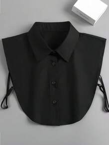 1/2 szt. Modnych akcesoriów damskich, minimalistyczny odpinany kołnierzyk, imitacja kołnierzyka, powrót do szkoły, pojedynczy kołnierzyk - 1 szt - Zobacz 3