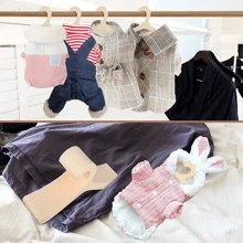 10 件装宠物衣架，塑料宠物服装衣架，适合小型犬和猫 - 彩色 - 查看 3