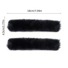 2 件套温暖毛绒可拆卸鞋带套，适合木屐、冬季和秋季 - 彩色 - 查看 12