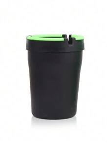 1pc Glow In The Dark Car Ashtray Cigarette Self-Extinguishing Cup Car Ash Holder Portable Truck Home Office PORTABLE ASHTRAY
