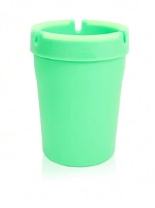1pc Glow In The Dark Car Ashtray Cigarette Self-Extinguishing Cup Car Ash Holder Portable Truck Home Office PORTABLE ASHTRAY