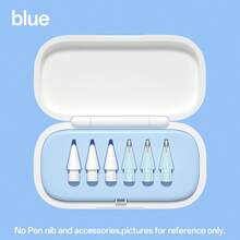 兼容 Apple Pencil 笔尖、Apple Pencil 第二代、iPad Pencil Quiet Pro 改装版、替换金属笔尖和软纤维笔尖 - 彩色 - 查看 10