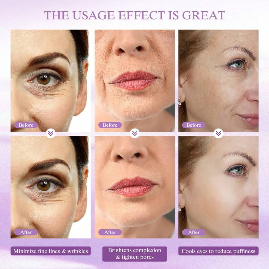 Facial Ice Globes, Cryo Stick Ice Globe For Face Eye Neck, Cooling Ball