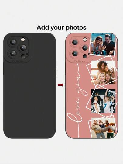 1 Peça Capa de Telefone de Proteção de Lente de Silicone com Design Personalizado de 4 Imagens de Dopamina de Cobertura Total, Compatível com iPhone 17 Air 16 15 14 13 12 11 Pro Max, Galaxy S25 24 23 Ultra FE A55 54 35, Celulares e Acessórios, Escolhas da Temporada