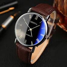 New Fashion Roman Numeral Business Casual Men's Watch, Great Gift Idea