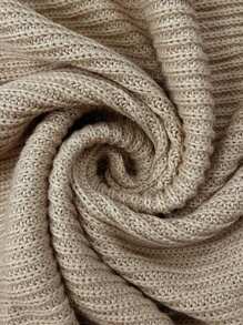 Cardigan en tricot de laine à manches longues et ouvert devant pour femmes, automne et hiver