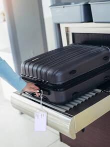 Clear Cruise Luggage Tags With Loops Heavy Duty PVC Tag Suitcases Identification ID Card With Business Card Insert - Multicolor - View 7