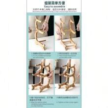 Creative Multi-Layer Fruit Tray Dry Fruit Tray Bamboo Wooden Frame Home Snack Tray Candy Fruit Basket