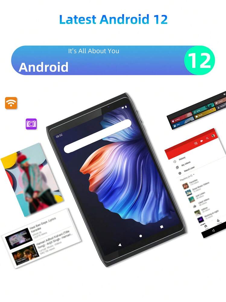 Coopers 8インチWiFiタブレットCP81 Android12/RK3326S 4コア 1.5GHz