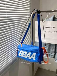 NEW Travel Crossbody Bag Men Shoulder Bags Outdoor Sports Backpack Crossover Bag Work Weekend Vacation Large Capacity Carry On Utility Casual Black Gift Commute Stylish Sling Bag For Man Bag Cross Body Bag School Supplies Messenger Bag For Man For Men Travel Essentials Holiday Essentials Bag For Men Camping Sling Bag For Men Summer Back To School Summer Bag Springbreak Bag Pack Body Bag For Men Phone Bag - Blue - View 4