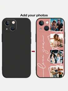 1pc Customized 4-Pattern Dopamine Design Full Coverage Silicone Lens Protection Phone Case, Compatible With IPhone 17 Air 16 15 14 13 12 11 Pro Max, Galaxy S25 24 23 Ultra FE A55 54 35,Season Picks,2025phonecase,International Version, Not The Domestic Version - Multicolor - View 2