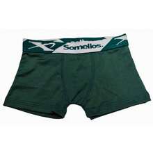 Kit 4 Children's Boxer Briefs Plain Microfiber Somellos - Nhiều màu - Xem 8