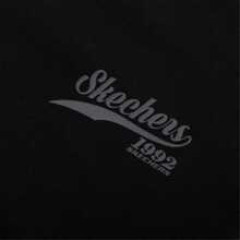 Skechers Men's Casual Loose Fit Breathable Short Sleeve Polo Shirt L223M110-0018 - Carbon Black - View 5