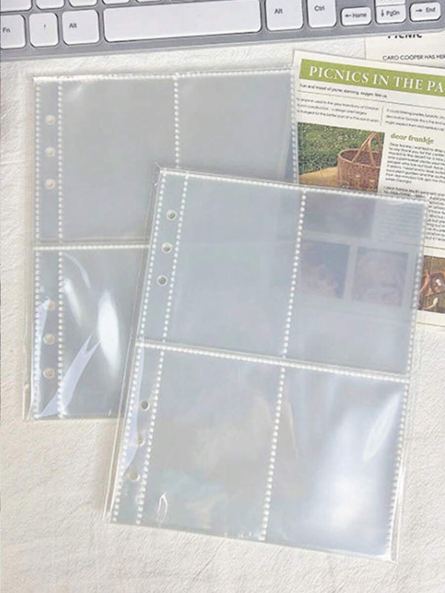 10件装防氧化珠宝收纳盒首饰密封袋活页拉链收纳册返校用品