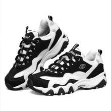 SKECHERS後浪老爹鞋休閒鞋女鞋網面透氣運動鞋