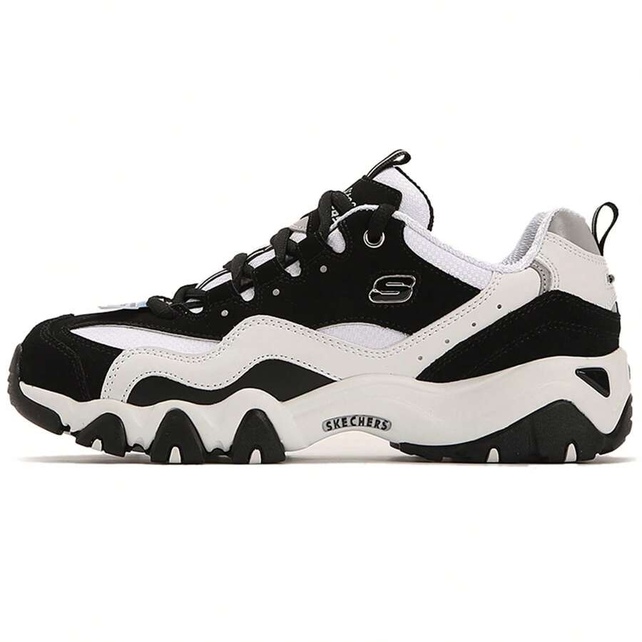 SKECHERS後浪老爹鞋休閒鞋女鞋網面透氣運動鞋