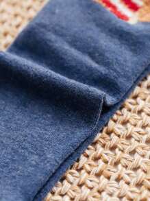 10 双各式女士圣诞袜，舒适透气中筒袜 - 彩色 - 查看 9