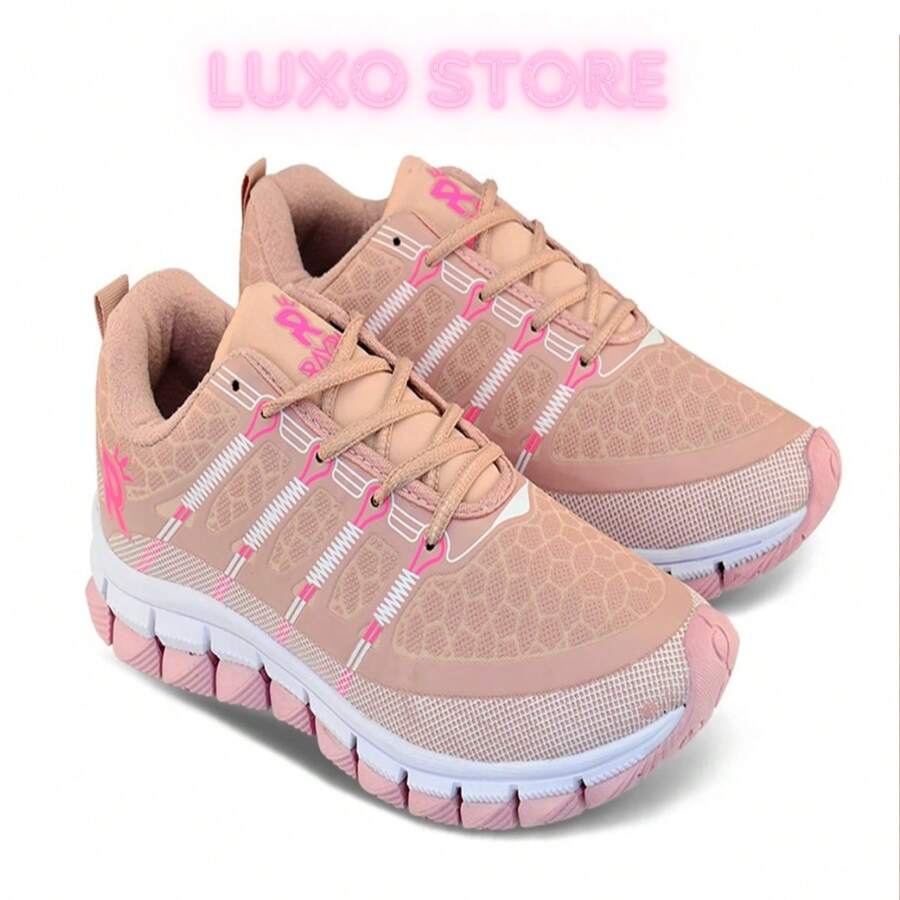 Tênis casual infantil RAYRA Shoes modelo esportivo escolar volta as aulas