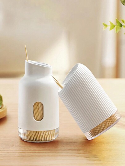 1pc Luxury Toothpick Holder, High-End Creative Toothpick Container, Toothpick Dispenser, Toothpick Storage Box