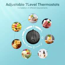 1.6 Cu. Ft Mini Fridge With Freezer, Small Compact Size Refrigerator For Bedroom, Removable Shelve, 7-Temperature Control For Home, Office