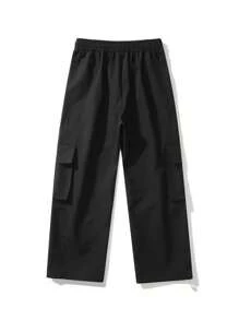 男士新款两件套防风防水滑雪夹克和裤子套装，户外运动服装