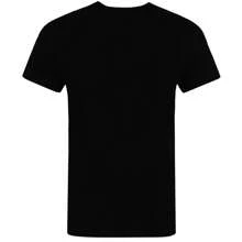 Mens USA Cotton T-Shirt (Black) - 黑色 - 查看 2