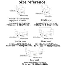 1 chiếc chăn thú cưng nhẹ chống trượt chống nước màu trơn, thích hợp cho mèo và chó nhỏ/vừa/lớn, dùng cho phòng ngủ, phòng khách, vỏ bọc ghế sofa cho thú cưng (1 đến 4 chỗ ngồi) - Màu xám đen - Xem 3