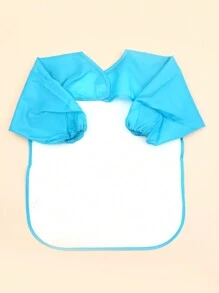 Babero impermeable para bebé, bata con mangas largas y diseño de dibujos animados a prueba de derrames para alimentar a bebés - Multicolor - Ver 7