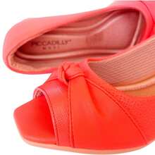 Peep Toe Piccadilly MAXI Comfort Bunions Prevents Varicose Veins - 番石榴 - 查看 4