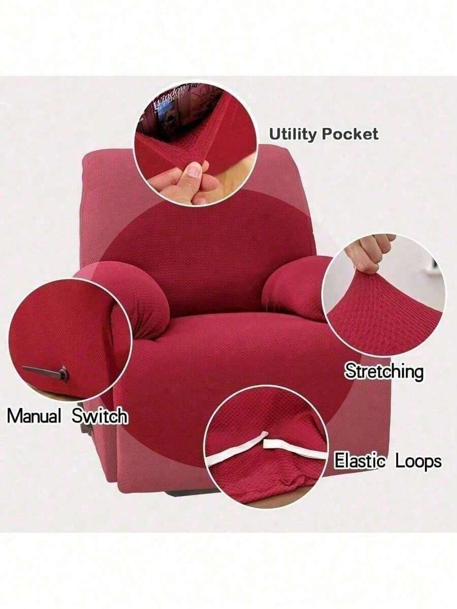 Stretch Recliner Slipcover, Couch Cover, Sofa Cover, Furniture Chair
