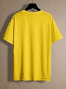 T-Shirt Shirt Cat Love Kitten In The Air Meme REF 4224 FLUXO FX - 黃色 - 查看 2