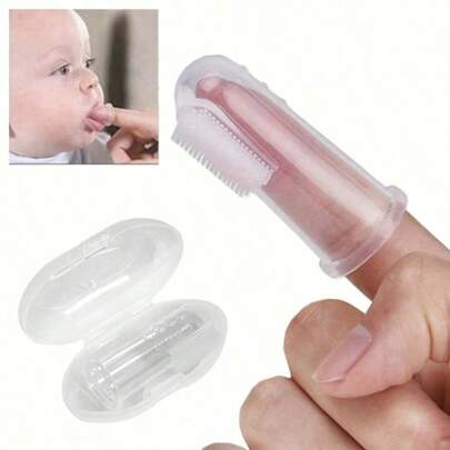 Miękka szczoteczka do zębów dla niemowląt - idealna do ząbkowania i pielęgnacji jamy ustnej - świetna dla dzieci i niemowląt, najlepszy prezent dla dziecka