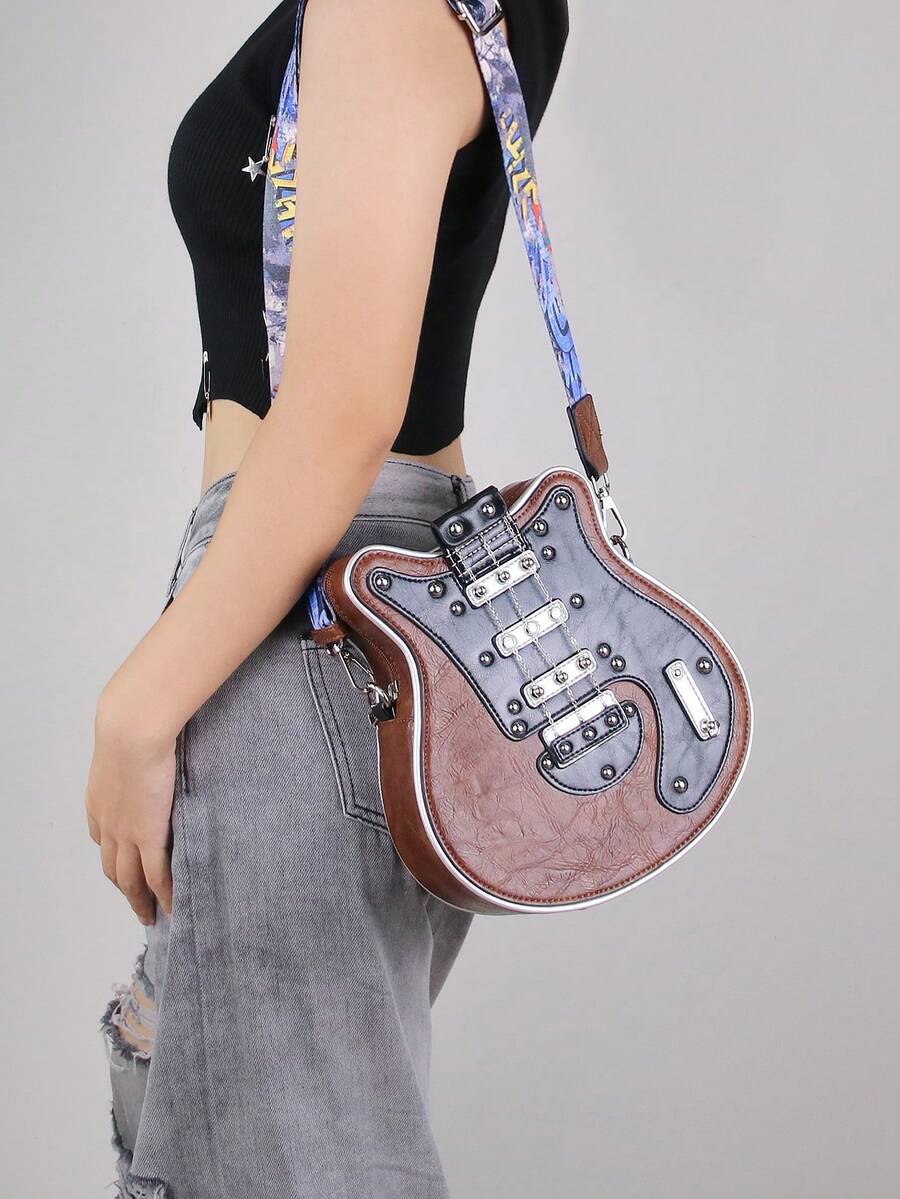 2024 New Personality Y2K Babe Retro American Small Size Guitar Case